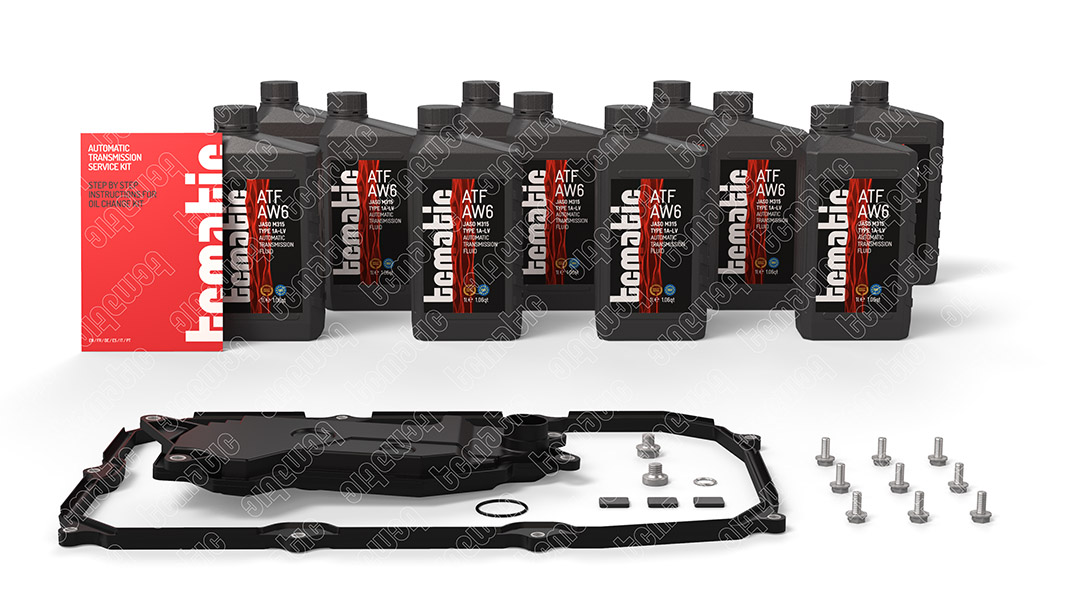 Onderd.set, olie verversen van automatische versnellingsbak Tcmatic 105.101.1039