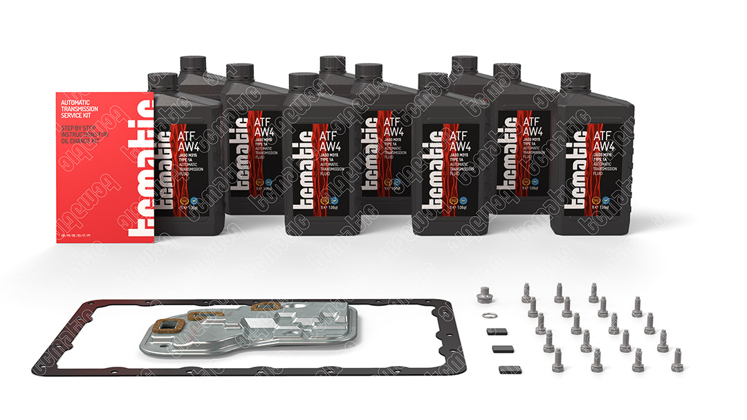 Onderd.set, olie verversen van automatische versnellingsbak Tcmatic 105.101.1050