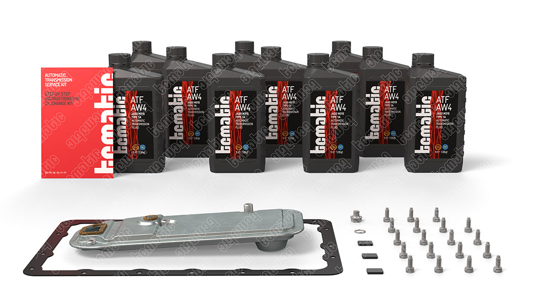 Onderd.set, olie verversen van automatische versnellingsbak Tcmatic 105.101.1052