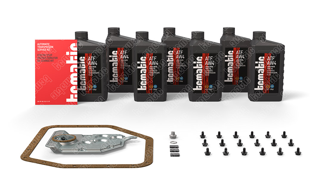 Onderd.set, olie verversen van automatische versnellingsbak Tcmatic 105.101.1057