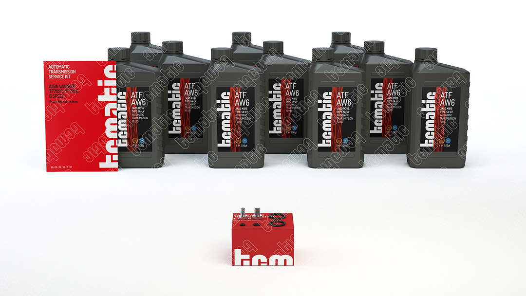 Onderd.set, olie verversen van automatische versnellingsbak Tcmatic 105.101.2019