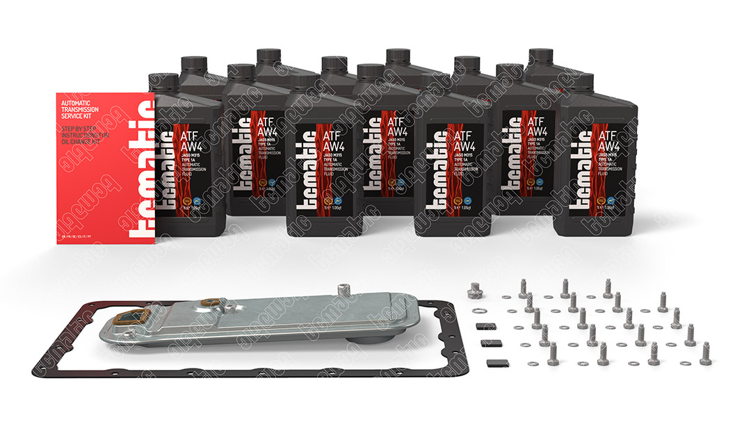 Onderd.set, olie verversen van automatische versnellingsbak Tcmatic 105.101.2051