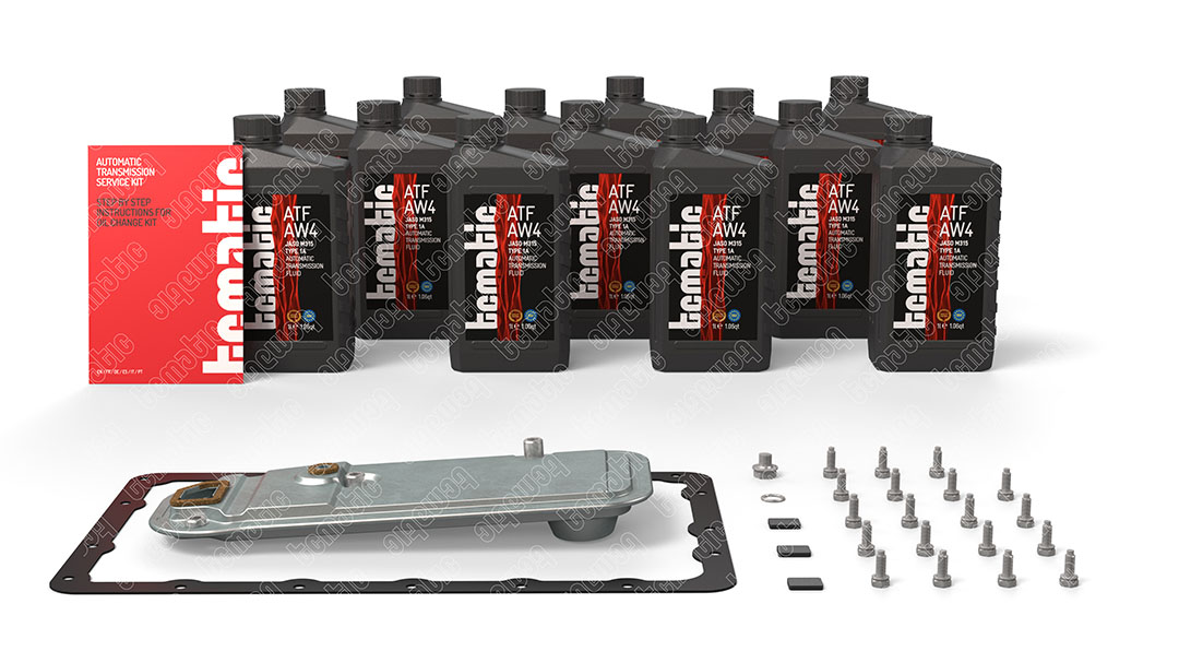 Onderd.set, olie verversen van automatische versnellingsbak Tcmatic 105.101.2052