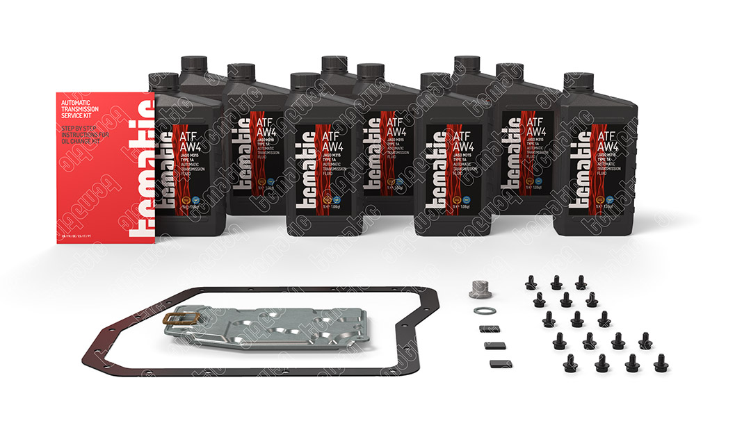 Onderd.set, olie verversen van automatische versnellingsbak Tcmatic 105.101.2059