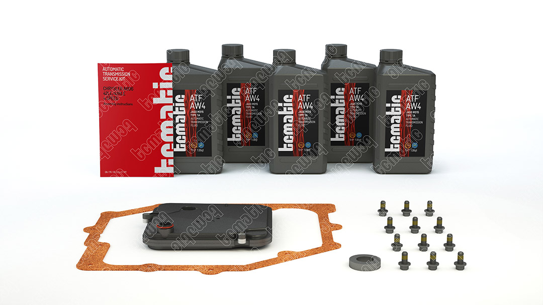 Onderd.set, olie verversen van automatische versnellingsbak Tcmatic 105.102.0010