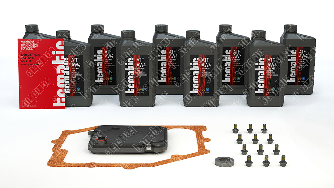 Onderd.set, olie verversen van automatische versnellingsbak Tcmatic 105.102.1010