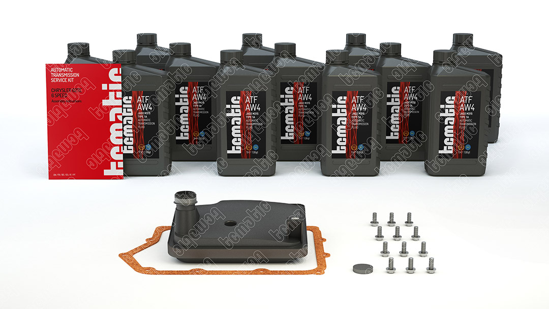 Onderd.set, olie verversen van automatische versnellingsbak Tcmatic 105.102.2003