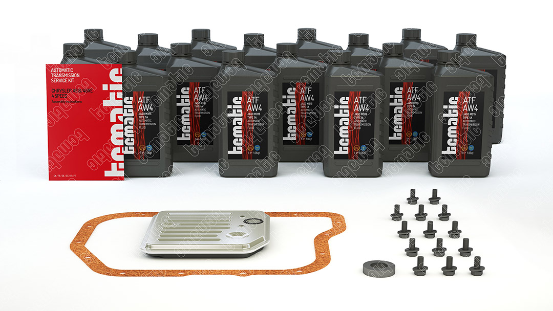 Onderd.set, olie verversen van automatische versnellingsbak Tcmatic 105.102.2007