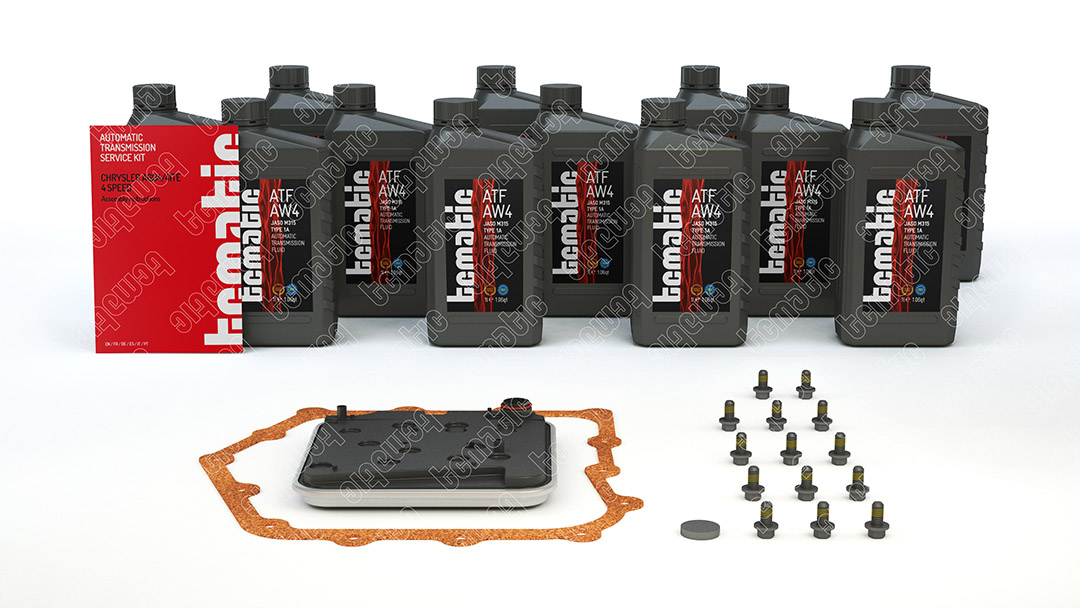 Onderd.set, olie verversen van automatische versnellingsbak Tcmatic 105.102.2008