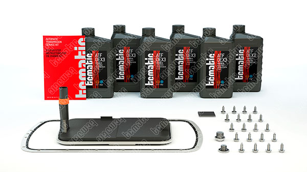 Onderd.set, olie verversen van automatische versnellingsbak Tcmatic 105.104.0005