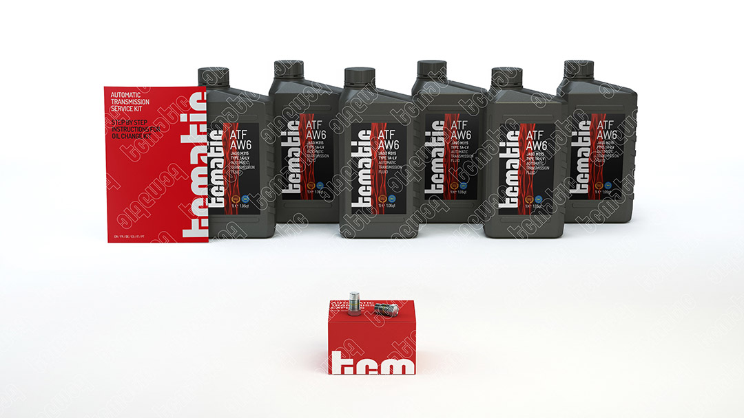 Onderd.set, olie verversen van automatische versnellingsbak Tcmatic 105.104.0007