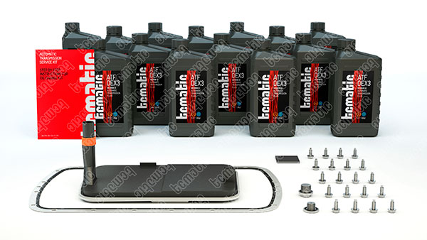 Onderd.set, olie verversen van automatische versnellingsbak Tcmatic 105.104.2005