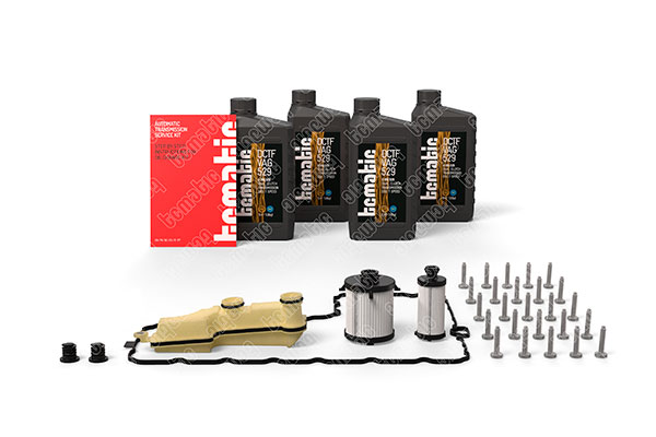 Onderd.set, olie verversen van automatische versnellingsbak Tcmatic 105.106.0022