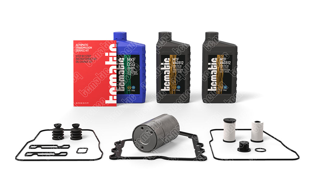 Onderd.set, olie verversen van automatische versnellingsbak Tcmatic 105.106.0026