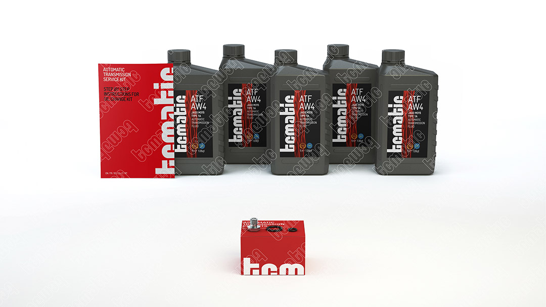 Onderd.set, olie verversen van automatische versnellingsbak Tcmatic 105.107.0005