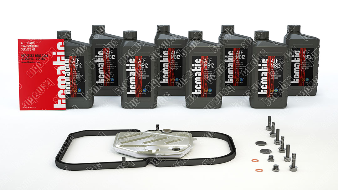 Onderd.set, olie verversen van automatische versnellingsbak Tcmatic 105.108.1001