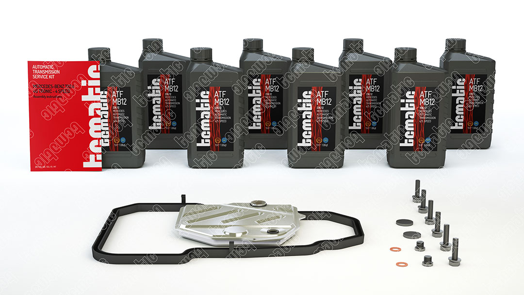 Onderd.set, olie verversen van automatische versnellingsbak Tcmatic 105.108.1002