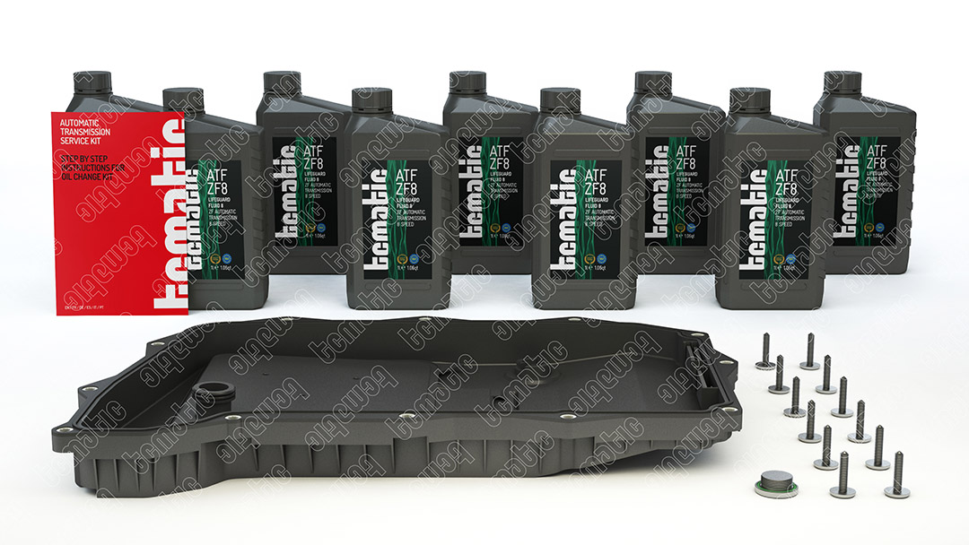 Onderd.set, olie verversen van automatische versnellingsbak Tcmatic 105.111.1021