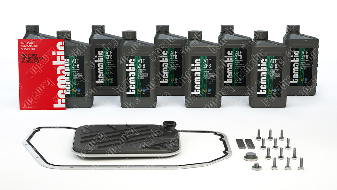 Onderd.set, olie verversen van automatische versnellingsbak Tcmatic 105.111.1025