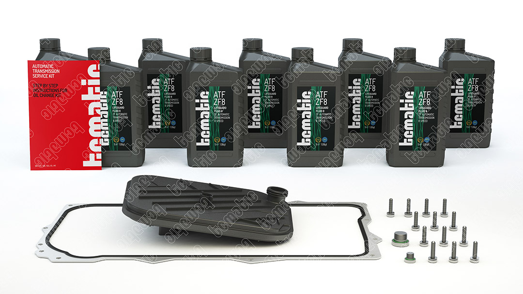 Onderd.set, olie verversen van automatische versnellingsbak Tcmatic 105.111.1031