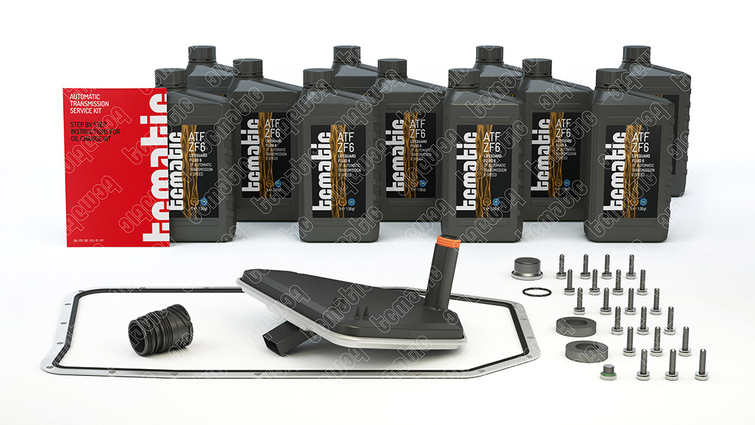 Onderd.set, olie verversen van automatische versnellingsbak Tcmatic 105.111.1035