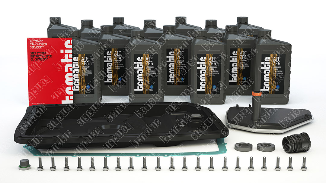 Onderd.set, olie verversen van automatische versnellingsbak Tcmatic 105.111.2027