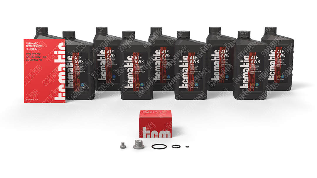 Onderd.set, olie verversen van automatische versnellingsbak Tcmatic 105.118.2002