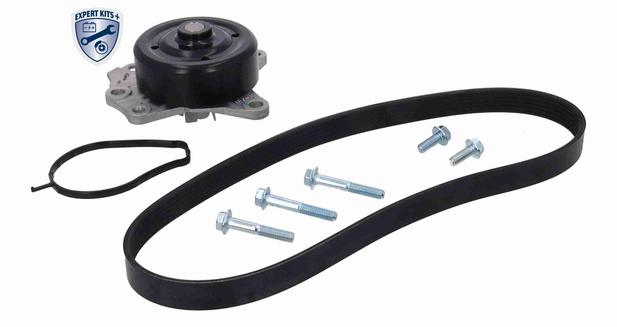 Poly V-riemen kit inclusief waterpomp Ackoja A70-0680