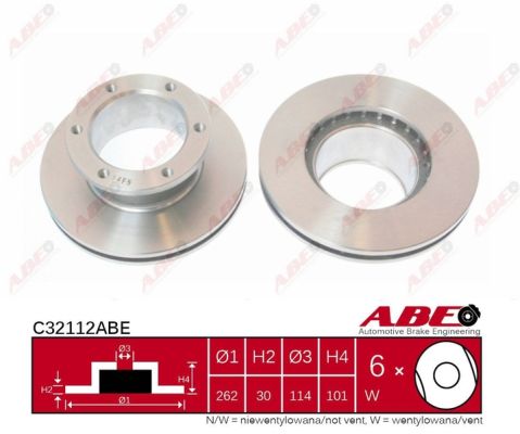 Remschijven ABE C32112ABE