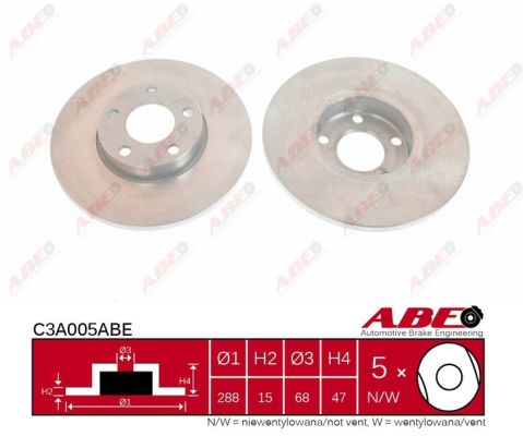 ABE Remschijven C3A005ABE