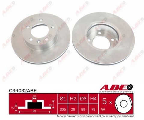 ABE Remschijven C3R032ABE