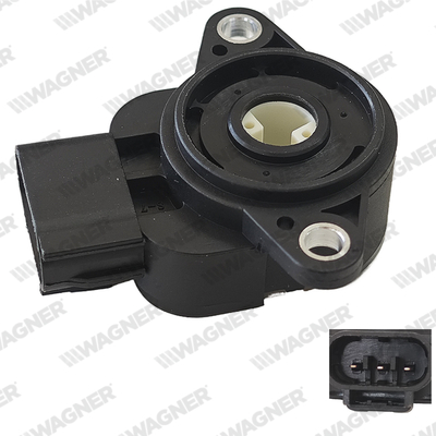 Sensor, smoorkleppenverstelling Wagner THR00018