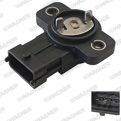 Sensor, smoorkleppenverstelling Wagner THR00025