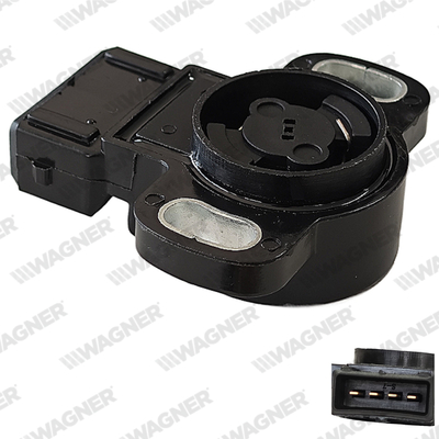 Sensor, smoorkleppenverstelling Wagner THR00028