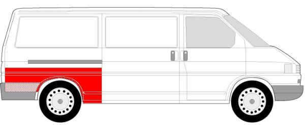 Blic Spatbord 6504-01-9558534K