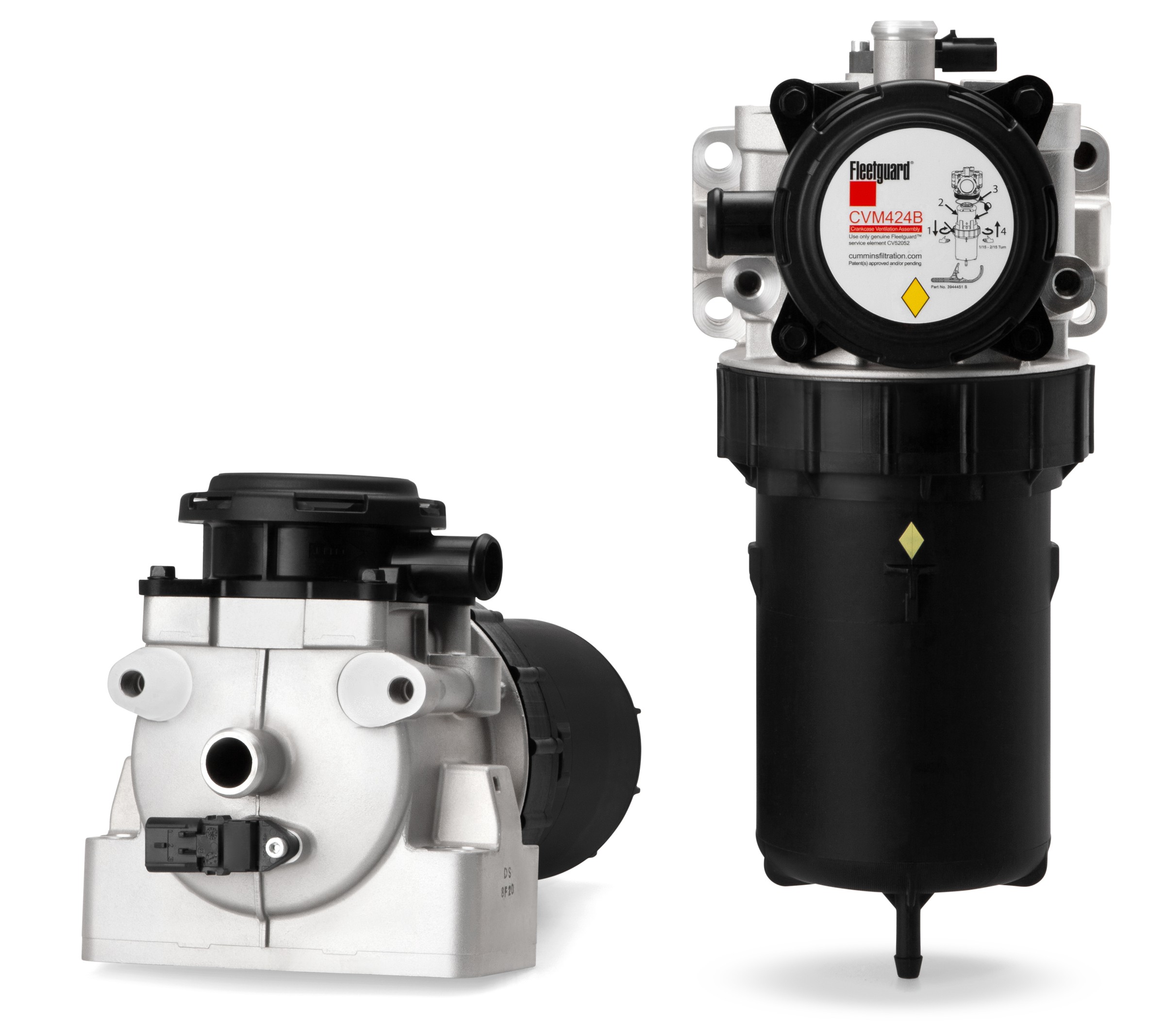 Filter, carterontluchting Fleetguard CV52009