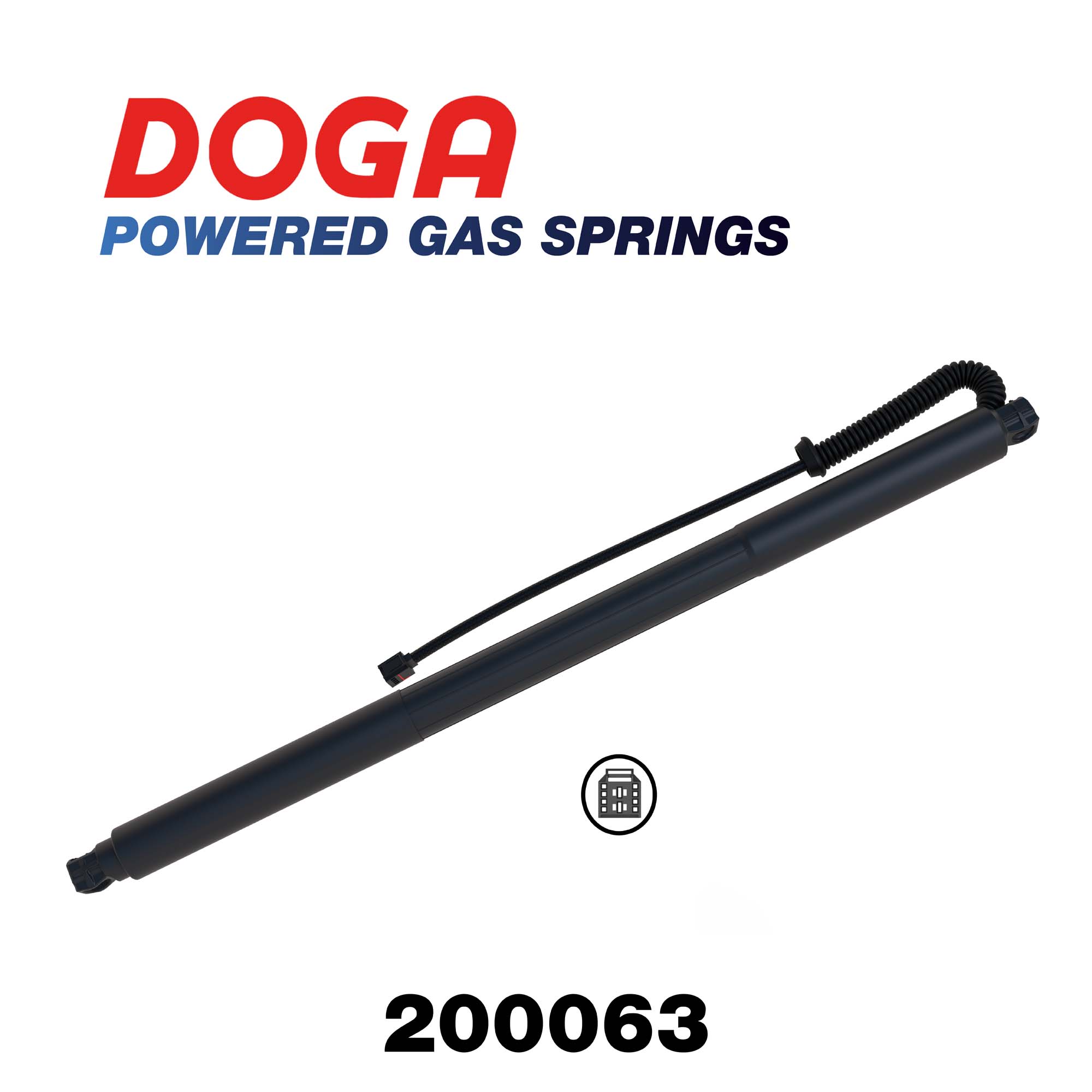 Elektromotor, achterklep DOGA 200063
