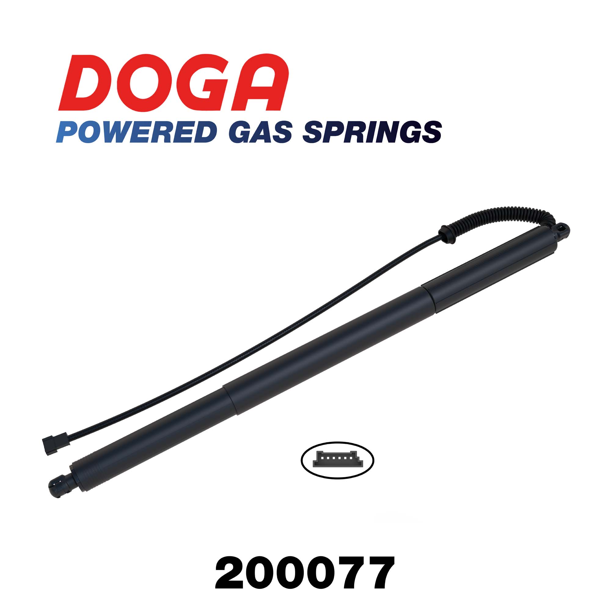 Elektromotor, achterklep DOGA 200077