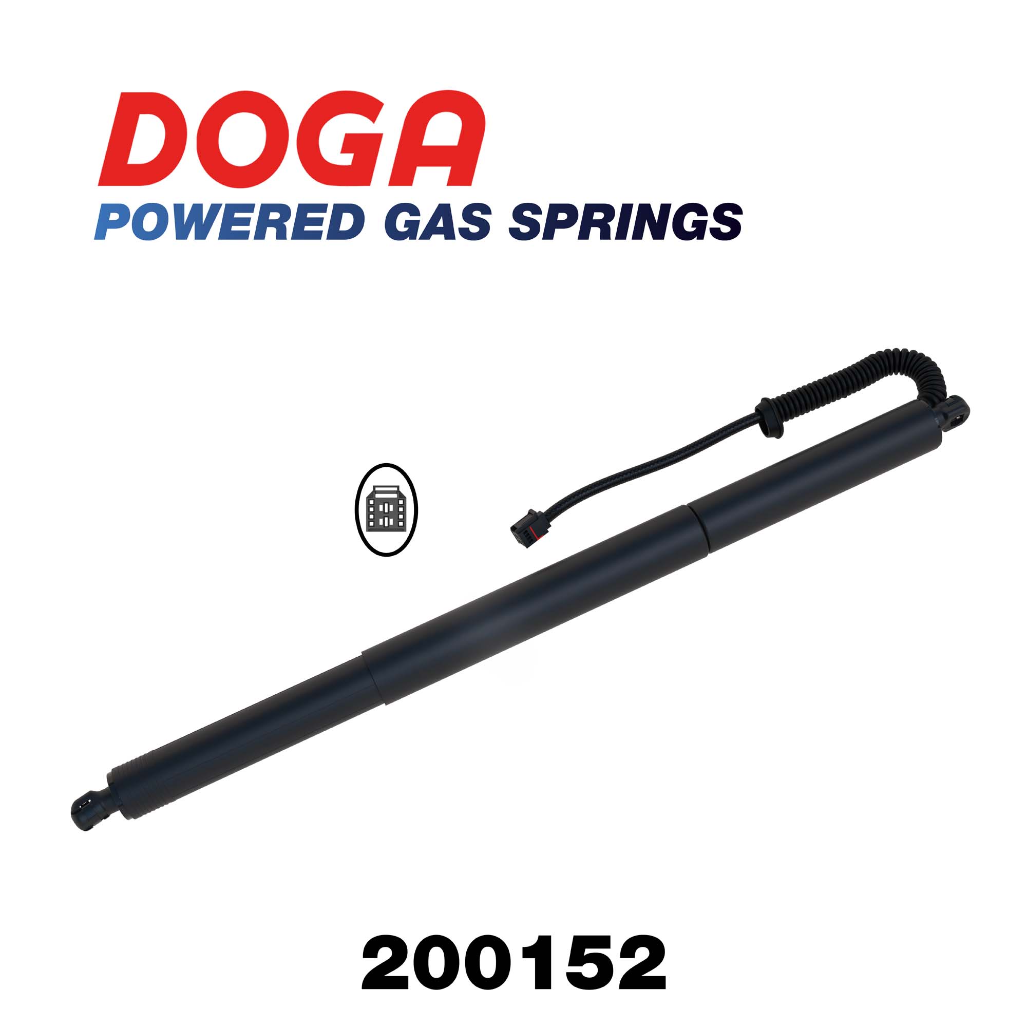 Elektromotor, achterklep DOGA 200152