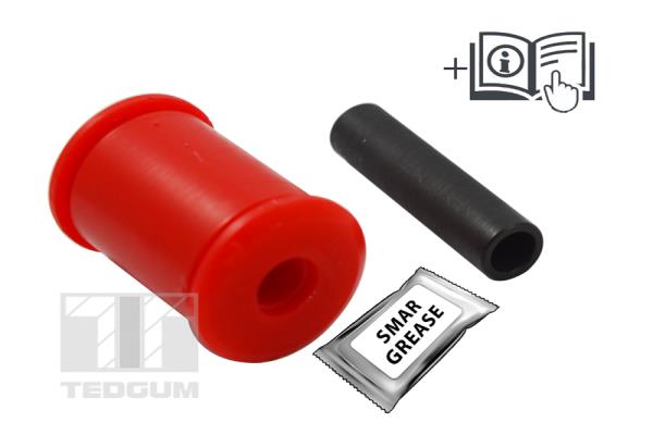 Draagarm-/ reactiearm lager Tedgum 00267530