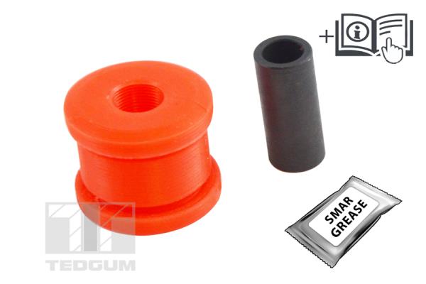 Tedgum Draagarm-/ reactiearm lager TED11074