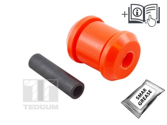 Draagarm-/ reactiearm lager Tedgum TED37030