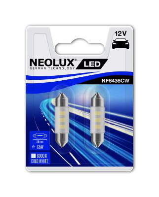 Gloeilamp, motorruimteverlichting Neolux® NF6436CW-02B