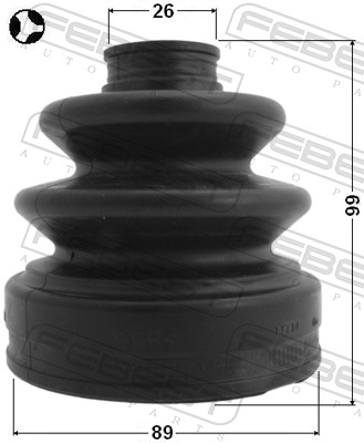 Febest Aandrijfashoes 0215-Z50T