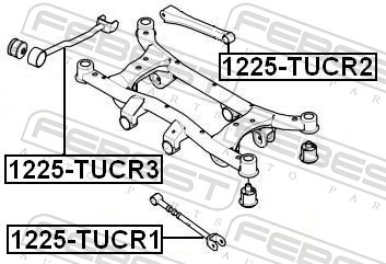 Febest Draagarm 1225-TUCR2