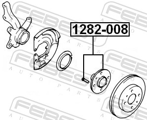 Febest Wielnaaf 1282-008