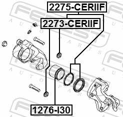 Febest Remklauw revisie 2275-CERIIF