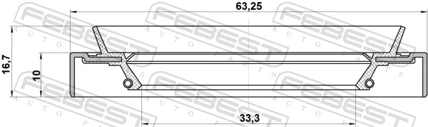 Febest Afdichting 95HDS-35631016C