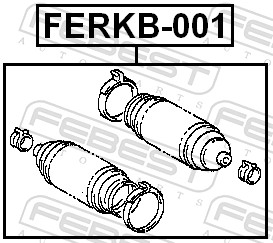 Febest Stuurhuishoes FERKB-001