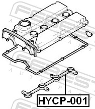 Febest Afdichting bougieschacht HYCP-001